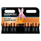 ASDA Duracell Optimum AA Power Boost Alkaline Batteries 8 Pack- Buy online at McGrocer