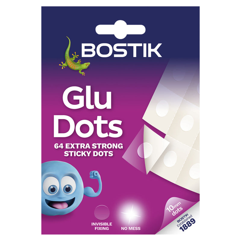 Bostik Extra Strong Glu Dots 64 Pack - British product