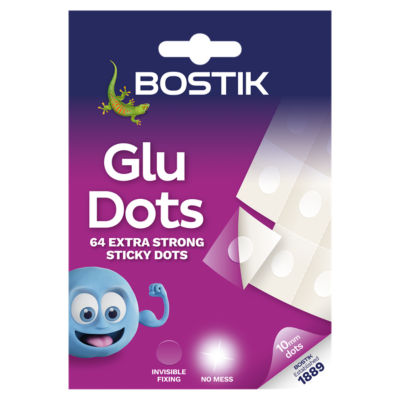 Bostik Extra Strong Glu Dots 64 Pack - British product
