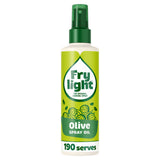 Frylight olive oil cooking spray with 1 calorie per spray in a 190ml bottle - British product