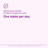 Allevia allergy relief tablets 120mg x30 - British product
