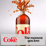 Diet Coke Caffeine Free cola 2L bottle, imported from the UK