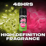 Lynx Epic Fresh deodorant body spray 150ml, imported from the UK