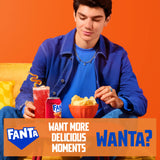 Fanta Fruit Twist Zero mixed fruit fizzy drink 8x330ml - British product