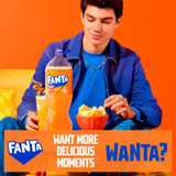 Fanta Orange sparkling soft drink 2L bottle, UK version