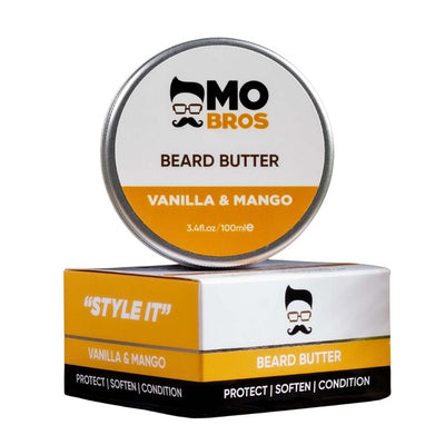 Superdrug Mo Bros Beard Butter Vanilla & Mango Beard Care 100ml- Buy online at McGrocer