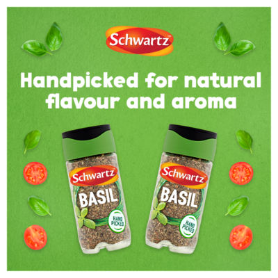 Schwartz basil dried herb 10g (British brand)