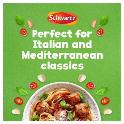 Schwartz basil dried herb 10g (British brand)