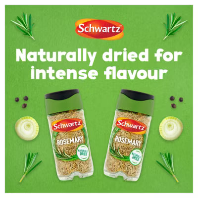 Schwartz Rosemary Naturally Dried Herb 18g (British brand)