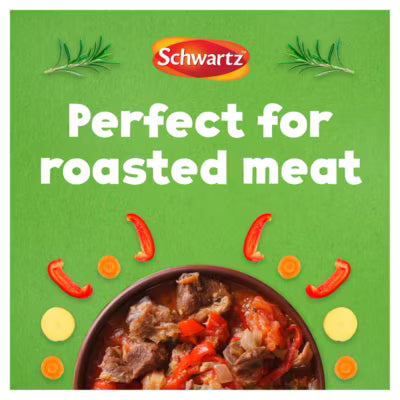 Schwartz Rosemary Naturally Dried Herb 18g (British brand)