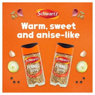 Schwartz fennel seeds 28g (British brand)