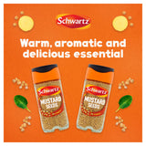 Schwartz mustard seeds 48g, imported from the UK