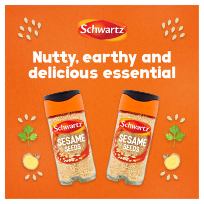 Schwartz sesame seeds jar 43g - British product