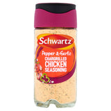 ASDA Schwartz Pepper & Garlic Chargrilled Chicken Seasoning 51g- Buy online at McGrocer