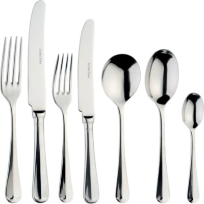 Arthur Price Rattail cutlery set 44 pieces, imported from the UK