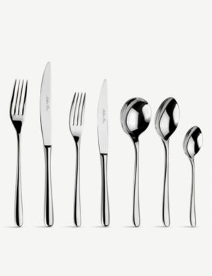 Arthur Price stainless steel cutlery set 124 pieces, imported from the UK