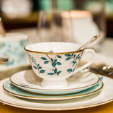 Fortnum's Camellia White teacup and saucer 70ml - British product
