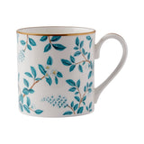Fortnum's Camellia White mug with gold gilding (British brand)