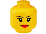 Lego Storage Head - Large, Girl- Buy online at McGrocer