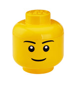 Lego Storage Head - Small, Boy- Buy online at McGrocer