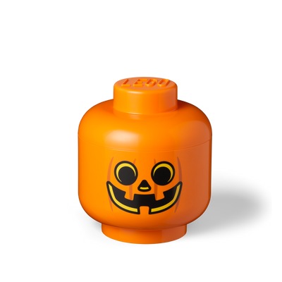 Lego LEGO Pumpkin Storage Head Large Plastic Minifigure Container- Buy online at McGrocer