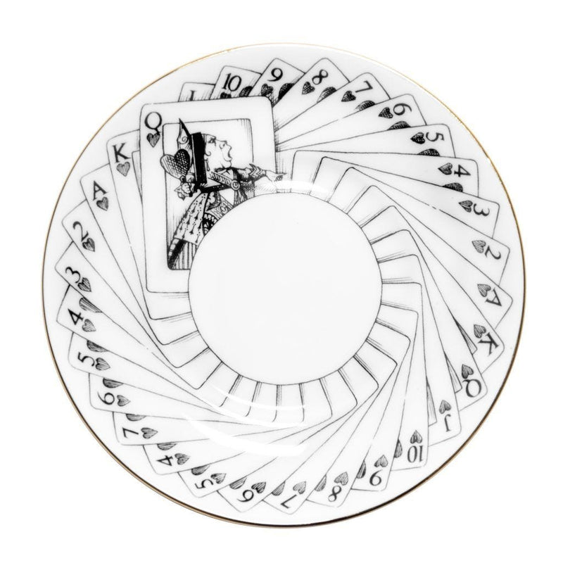 Rory Dobner White Rabbit teacup and saucer, imported from the UK