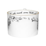 Rory Dobner White Rabbit teacup and saucer, imported from the UK