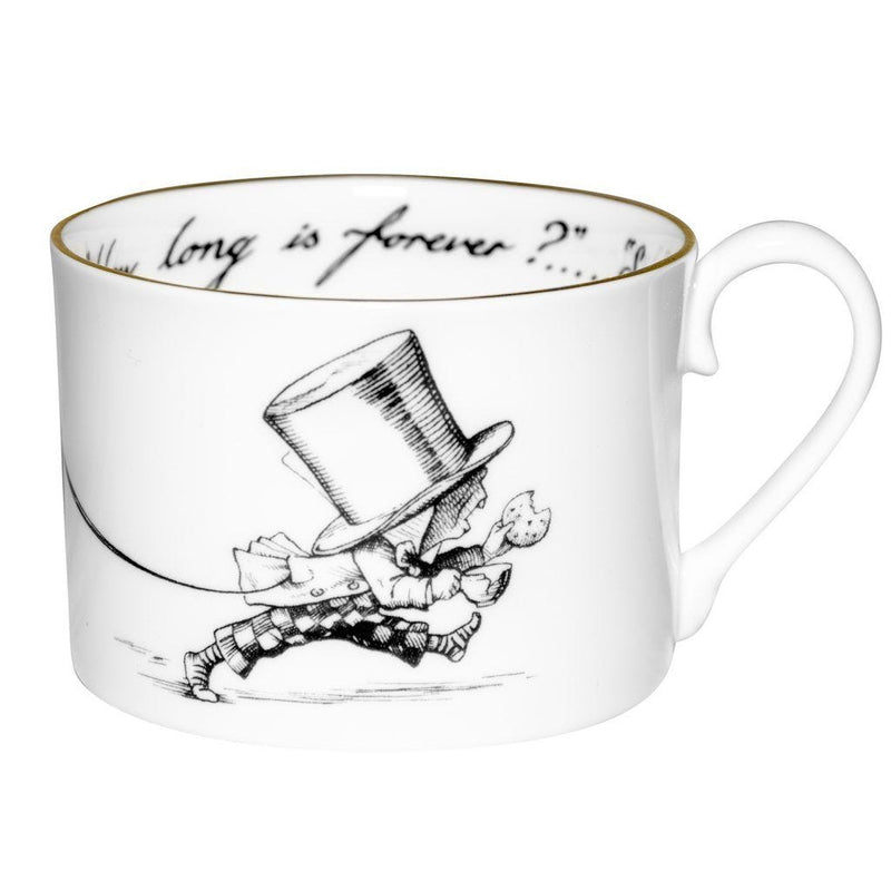 Rory Dobner Mad Hatter teacup saucer bone china, imported from the UK