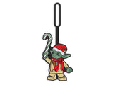 LEGO Star Wars Yoda holiday bag tag, imported from the UK