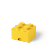 Lego LEGO 4-Stud Yellow Storage Brick Drawer Home Organiser 25cm Wide- Buy online at McGrocer