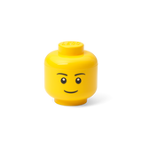 Lego Mini Storage Head Boy Bright Yellow- Buy online at McGrocer