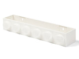 Brick Bookrack White