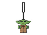 LEGO Grogu Bag Tag 15cm long by 7cm wide, UK version