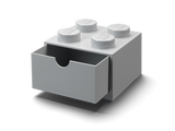 Lego 4-Stud Desk Drawer - Gray- Buy online at McGrocer