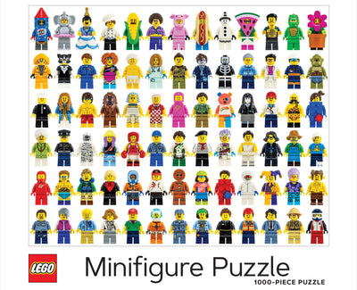 Lego LEGO Minifigure 1000 Piece Jigsaw Puzzle- Buy online at McGrocer