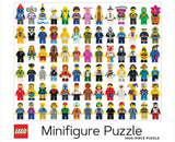 LEGO Minifigure 1000 Piece Jigsaw Puzzle, imported from the UK