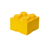 LEGO 4-Stud Storage Brick Yellow Container (British brand)
