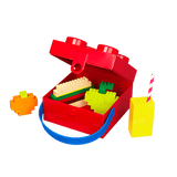 Box with Handle - Red