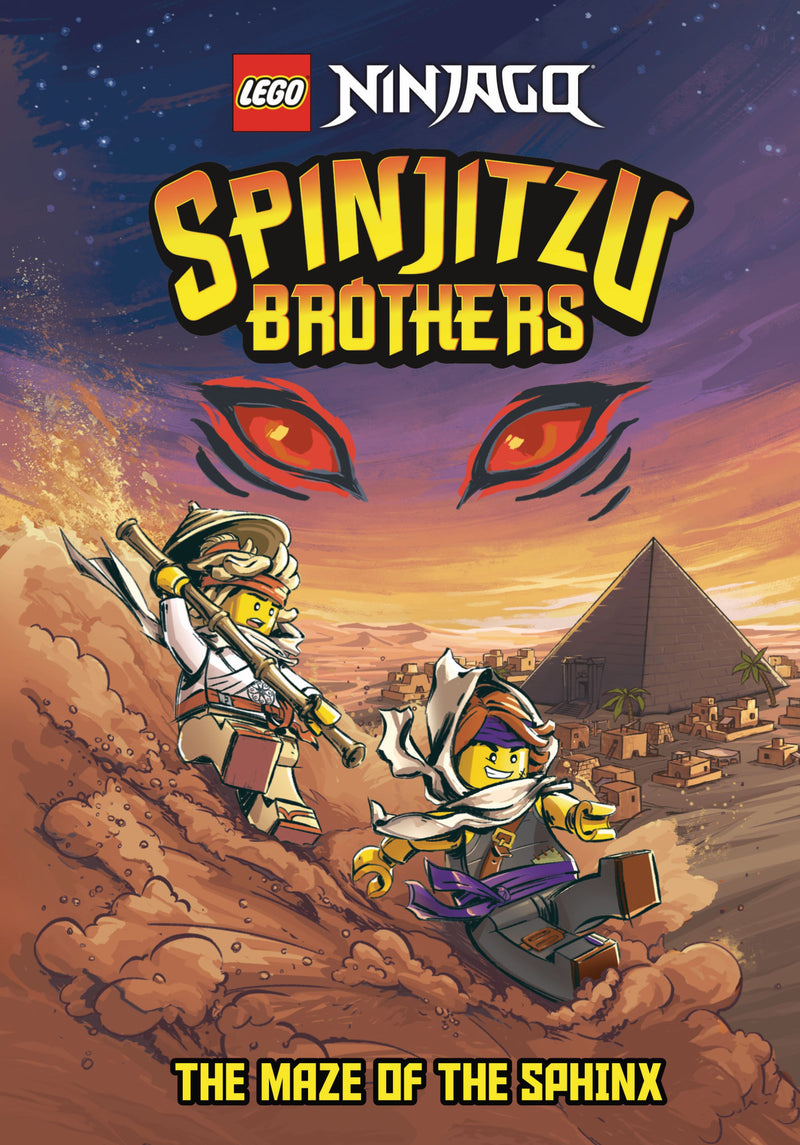 Spinjitzu Brothers Maze Of The Sphinx Book