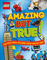 Lego LEGO Amazing But True Fun Facts About the LEGO World Hardcover Book 26 cm- Buy online at McGrocer