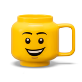 Lego LEGO Large Happy Boy Ceramic Mug Yellow Large- Buy online at McGrocer