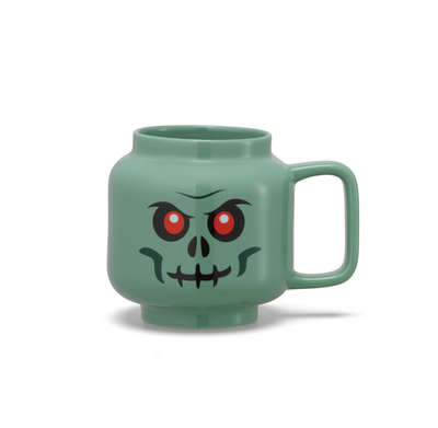 Lego LEGO Large Skeleton Ceramic Mug Green 530mL- Buy online at McGrocer