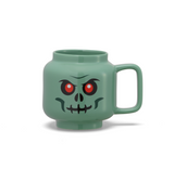 LEGO skeleton ceramic mug green 530ml, UK version