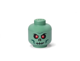 Lego LEGO Small Skeleton Storage Head Green Storage Container 18cm- Buy online at McGrocer