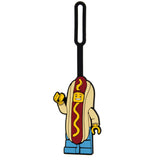 Lego LEGO Hot Dog Guy Bag Tag Silicone Strap 18cm- Buy online at McGrocer