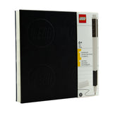 LEGO notebook black gel pen set 15 cm, imported from the UK