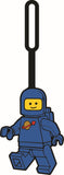 LEGO Spaceman Bag Tag blue silicone, UK version