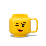 Lego LEGO Small Ceramic Mug Winking Girl- Buy online at McGrocer