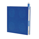 LEGO Locking Notebook Blue 15cm, imported from the UK