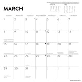 LEGO 2026 wall calendar 30x30cm (British brand)